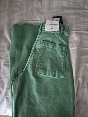 Zara Mint Green Marine Jeans